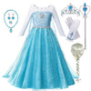 Frozen Princess Elsa Anna Dress for Girls Ages 2-10 ATHLEXES