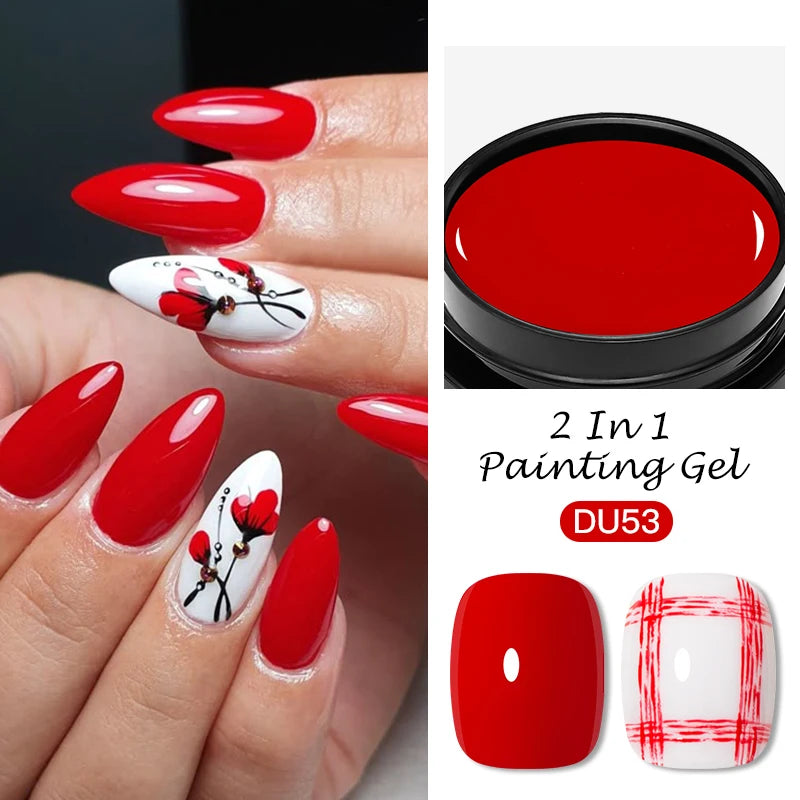 Mtssii 8ml Clear Nail Gel Art Extension & Carving Varnish ATHLEXES