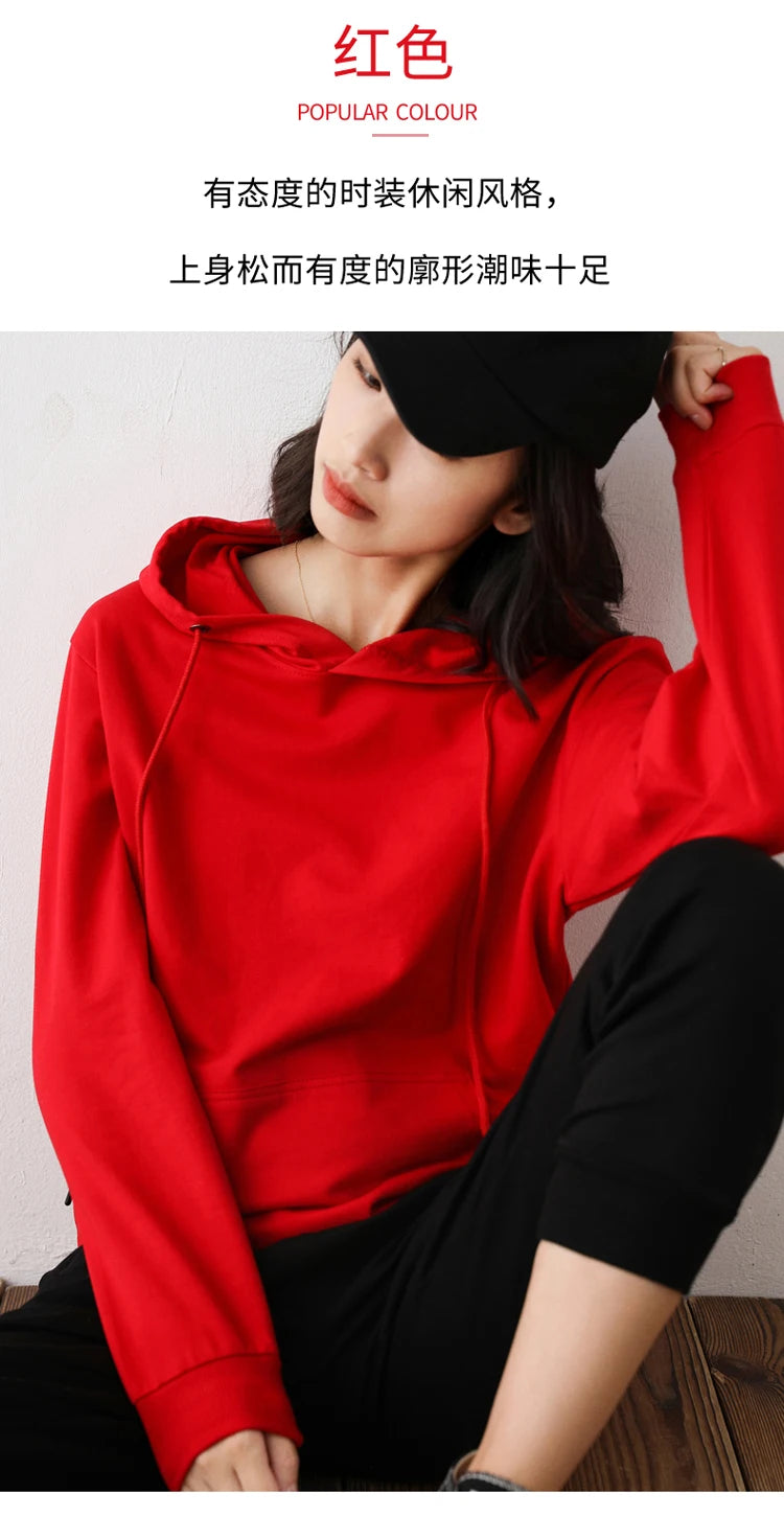 CozyCotton Loose Fit Hoodie for Women ATHLEXES