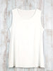 Plus Size Casual Crew Neck Sleeveless Tank Top ATHLEXES