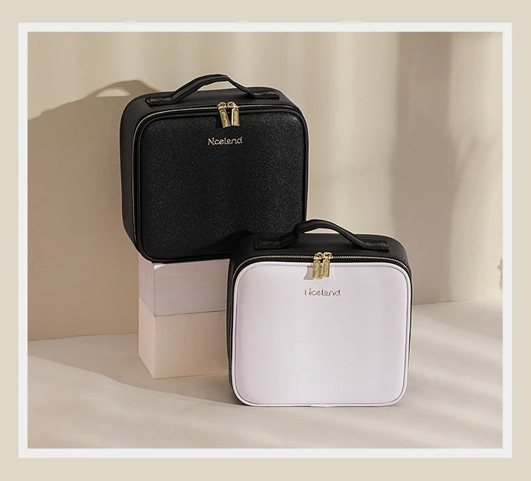 LuxeGlow LED Travel Makeup Organizer ATHLEXES