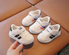 ChicStride 2 Striped White Baby Casual Sneakers ATHLEXES