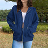 Chic Comfort 2024 Zip-Up Warm Hooded Sweatshirt for Women ATHLEXES