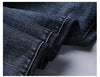 Classic Blue Black Stretch Denim Jeans for Men ATHLEXES