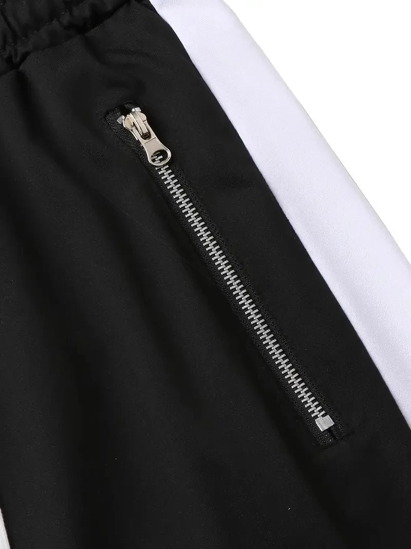 Stylish Color Block Jogging Pants for Men ATHLEXES