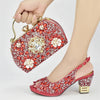 Radiant Rhinestone Italian Shoe and Bag Set 2024 ATHLEXES