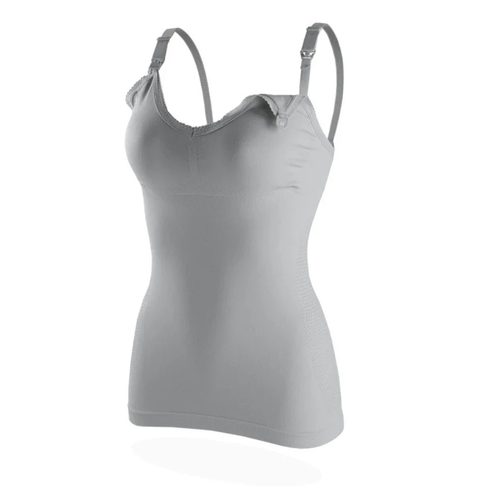 ComfortNest Plus Size Nursing Tank Top for Moms ATHLEXES