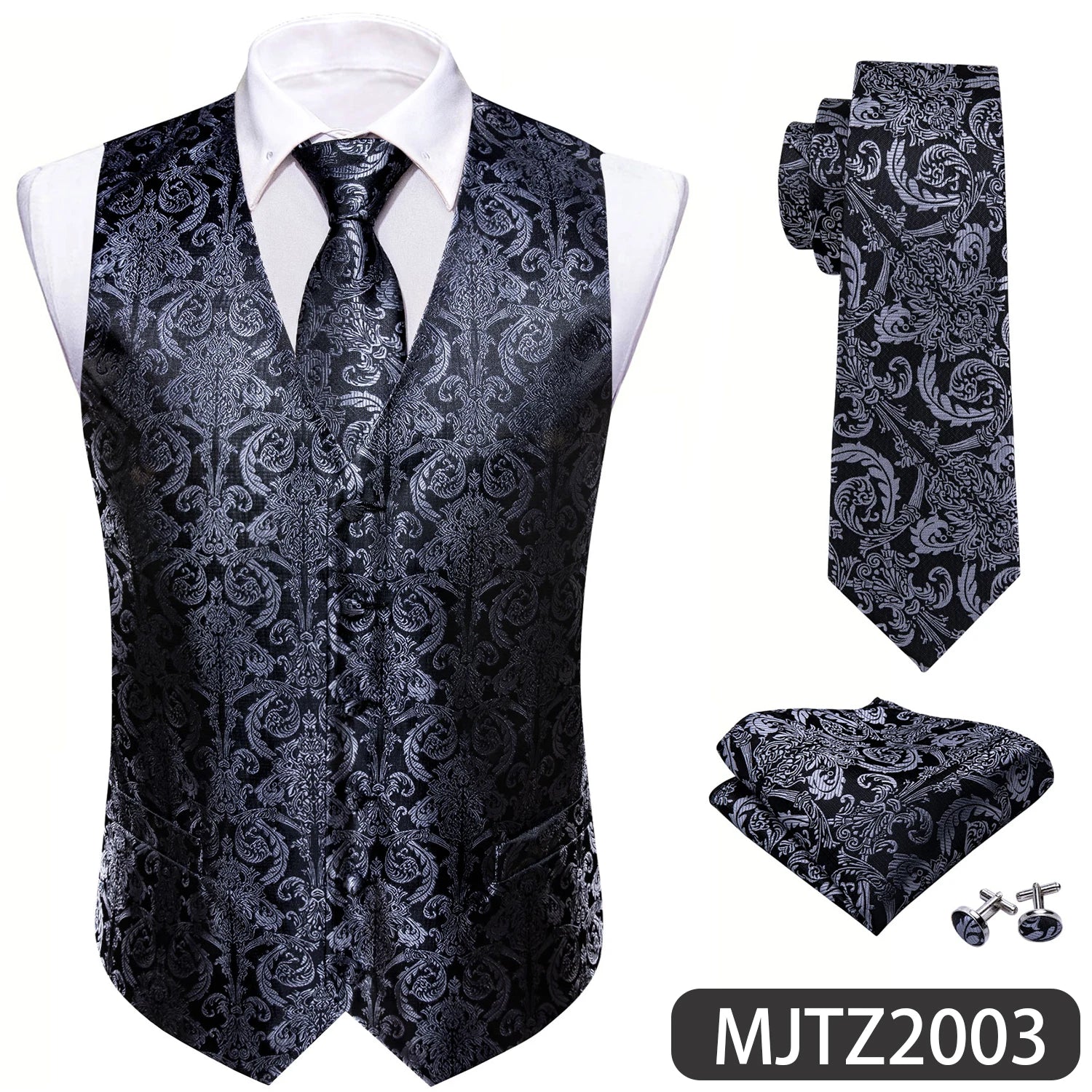 Silken Sophistication Vest Set ATHLEXES