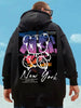 Urban Sunset Bear Graphic Hoodie for Men ATHLEXES