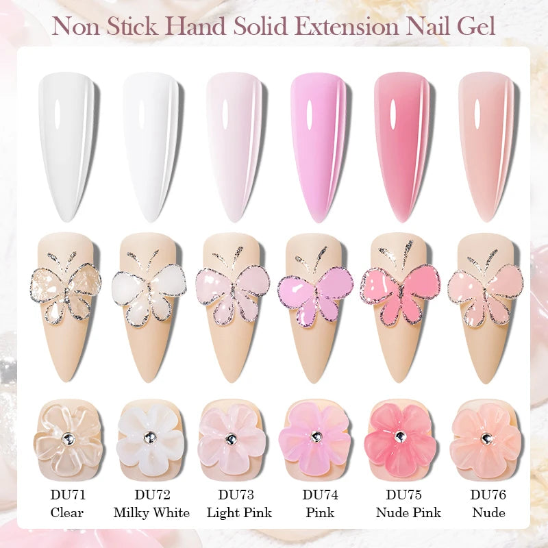 Mtssii 8ml Clear Nail Gel Art Extension & Carving Varnish ATHLEXES