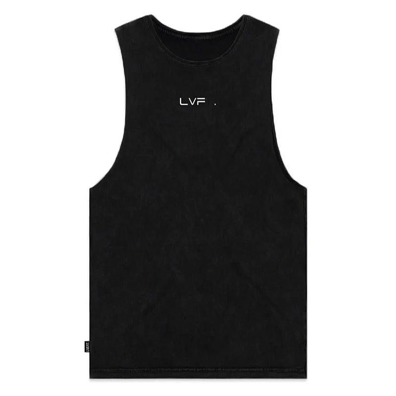 Men's Summer Cotton Gym Tank Top for Fitness ATHLEXES