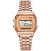 Elegant Rose Gold Digital Women's Watch ATHLEXES