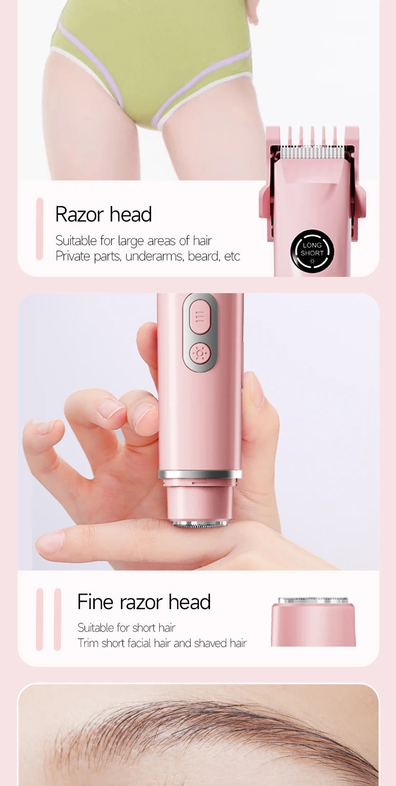 GlamSmooth Women's Electric Hair Remover ATHLEXES