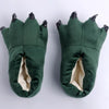 CozyPaws Plush Dinosaur Slippers for Home ATHLEXES