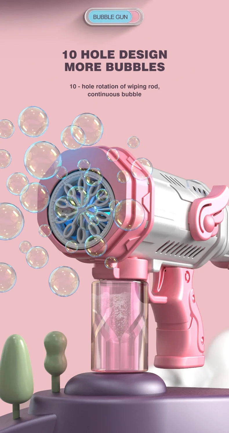Kmoist Magic Bubble Blaster for Kids ATHLEXES