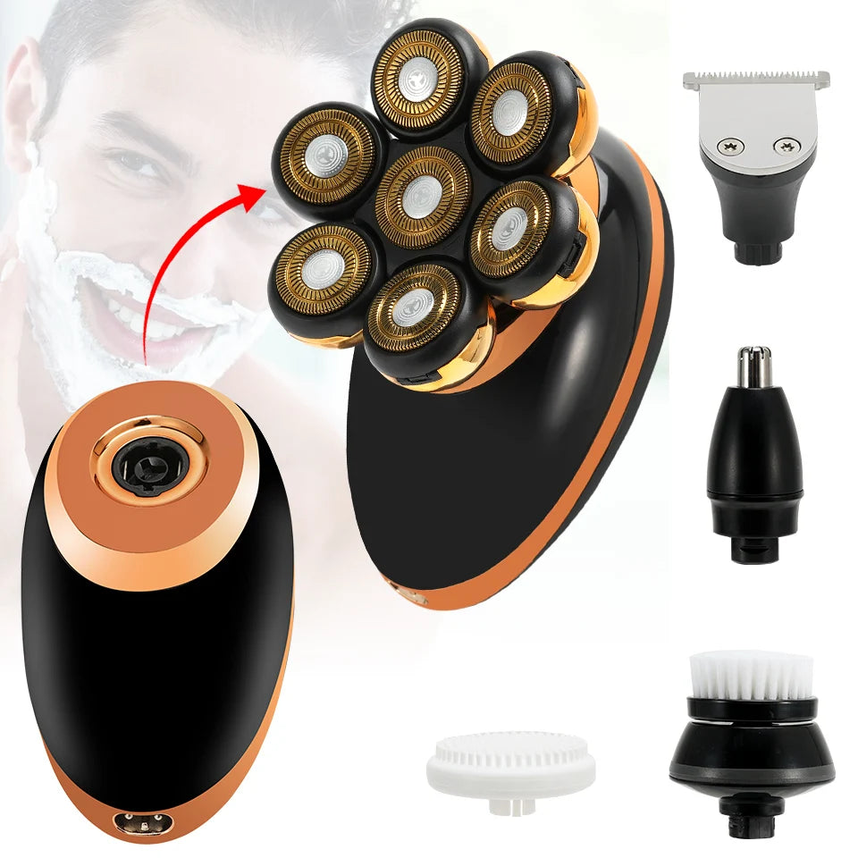 Men's 7D Luxe Electric Shaver & Grooming Kit ATHLEXES