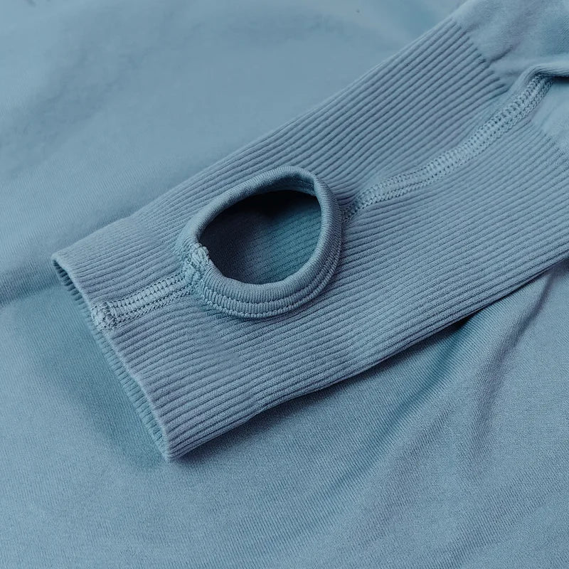 SleekFit Seamless Long Sleeve Yoga Top ATHLEXES