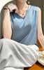SilkBlend V-Neck Summer Blouse for Women ATHLEXES