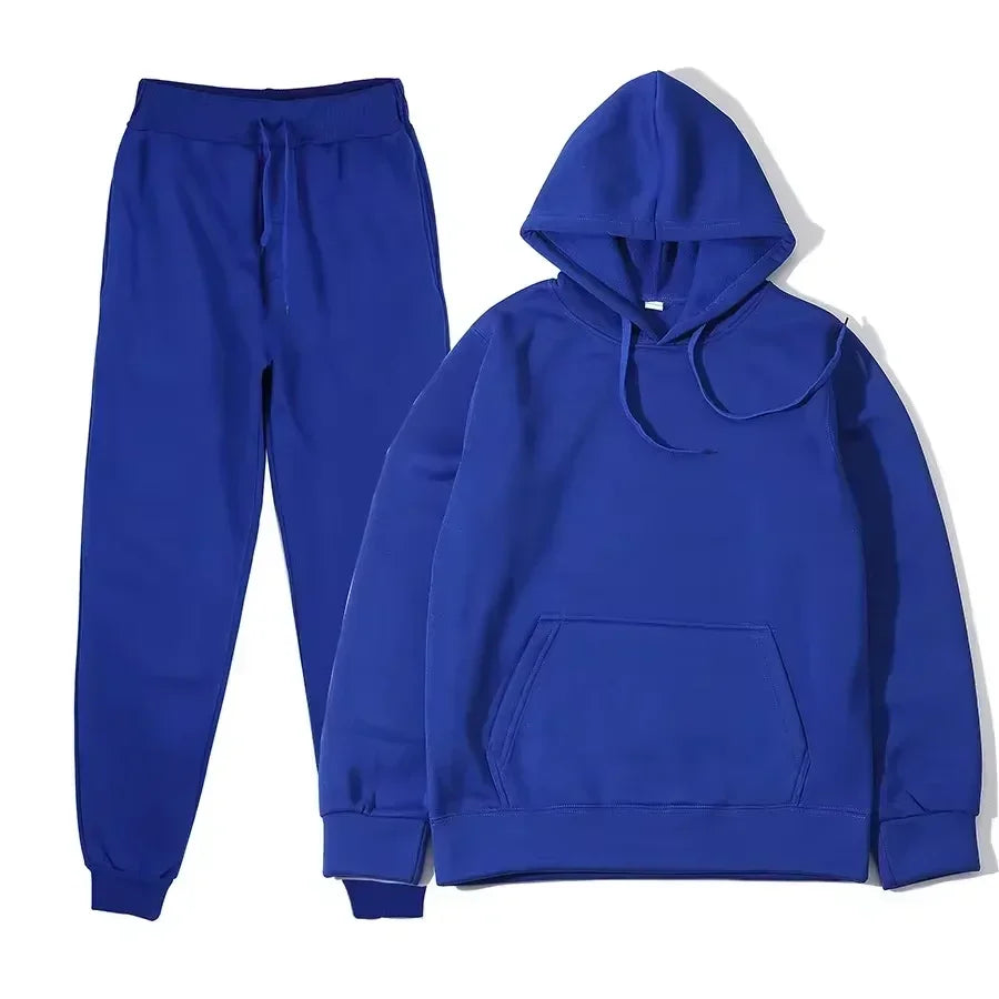 CozyFleece Unisex Hoodie and Pants Set ATHLEXES