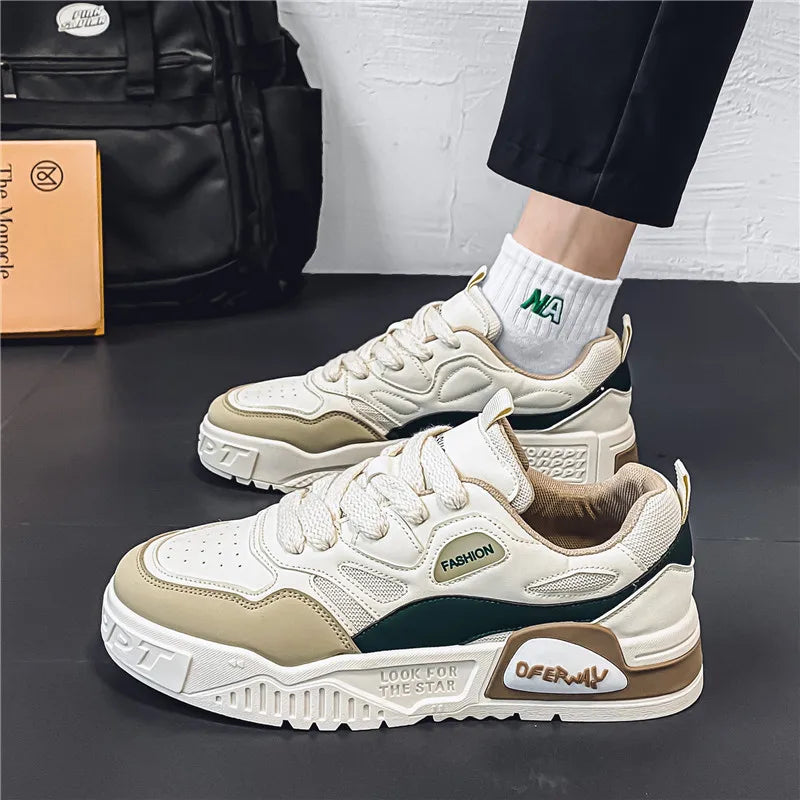 Luxury Casual Lace-Up Walking Sneakers for Men ATHLEXES