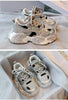 Chic Pink Leather Running Shoes for Young Girls ATHLEXES