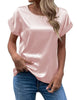Satin Comfort Women's Casual T-Shirt ATHLEXES