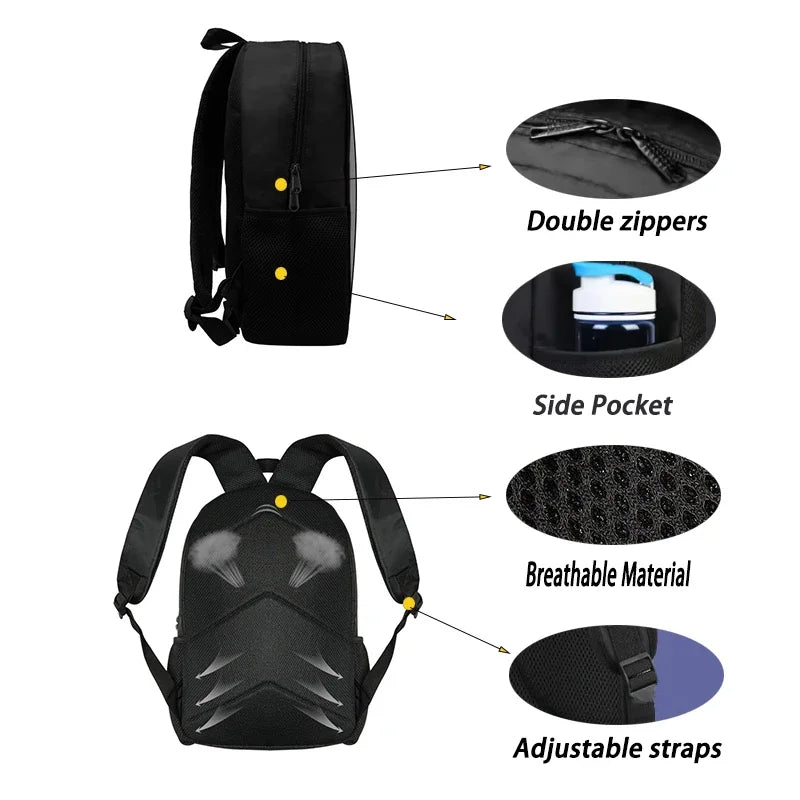 HeroPack Kids Backpack Set with Lunch and Pencil Case ATHLEXES