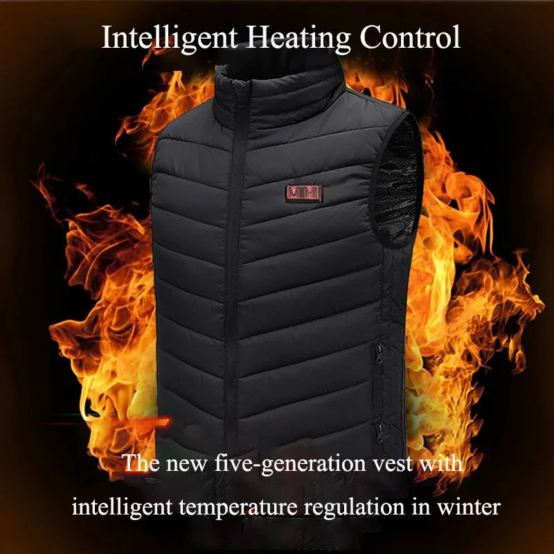 9-Zone USB Electric Heated Vest ATHLEXES