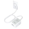 TESSAN Ultra Thin 6-in-1 Power Strip with USB Ports ATHLEXES
