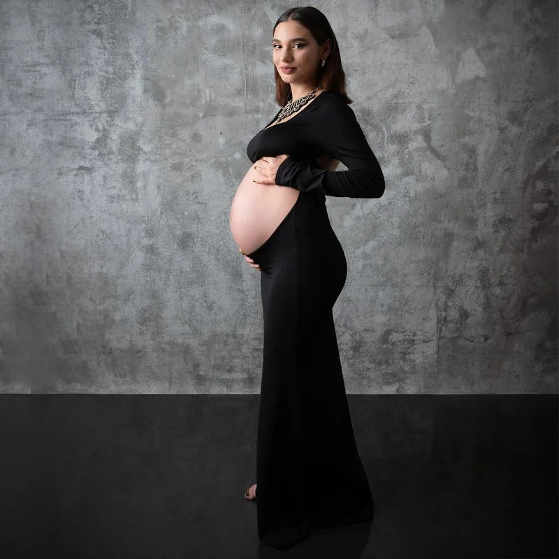 Elegant Maternity Bodycon Wedding Dress ATHLEXES