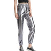 Shiny Holographic High Waist Jogger Pants for Women ATHLEXES