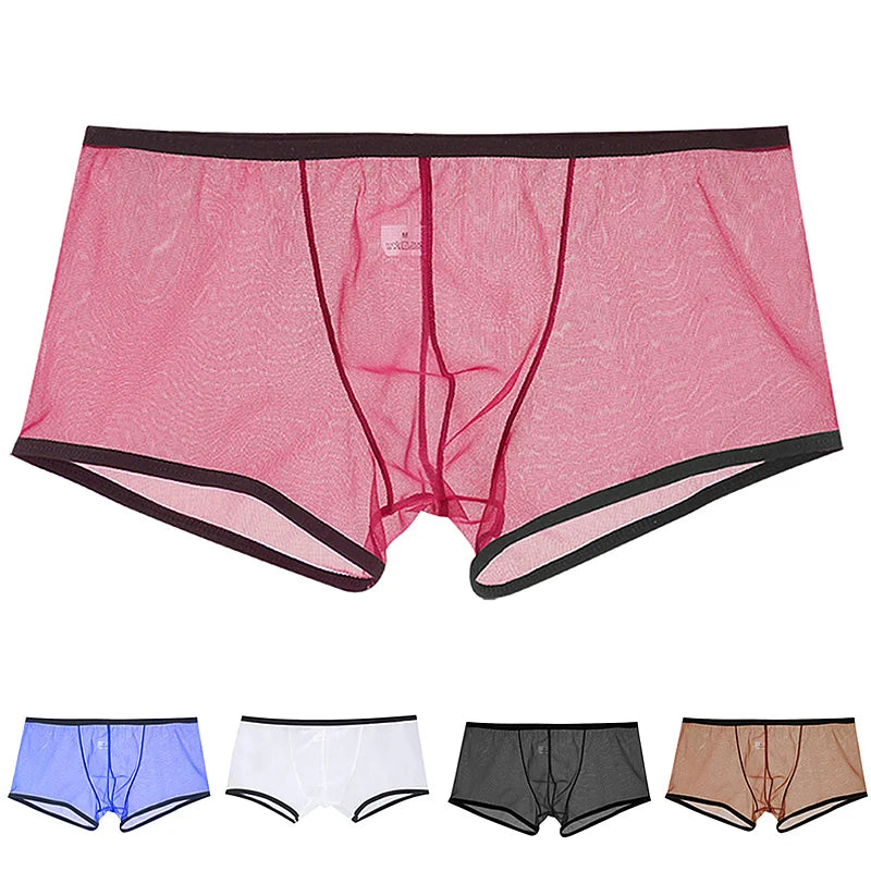 UltraComfort Ice Silk Low Waist Boxers ATHLEXES