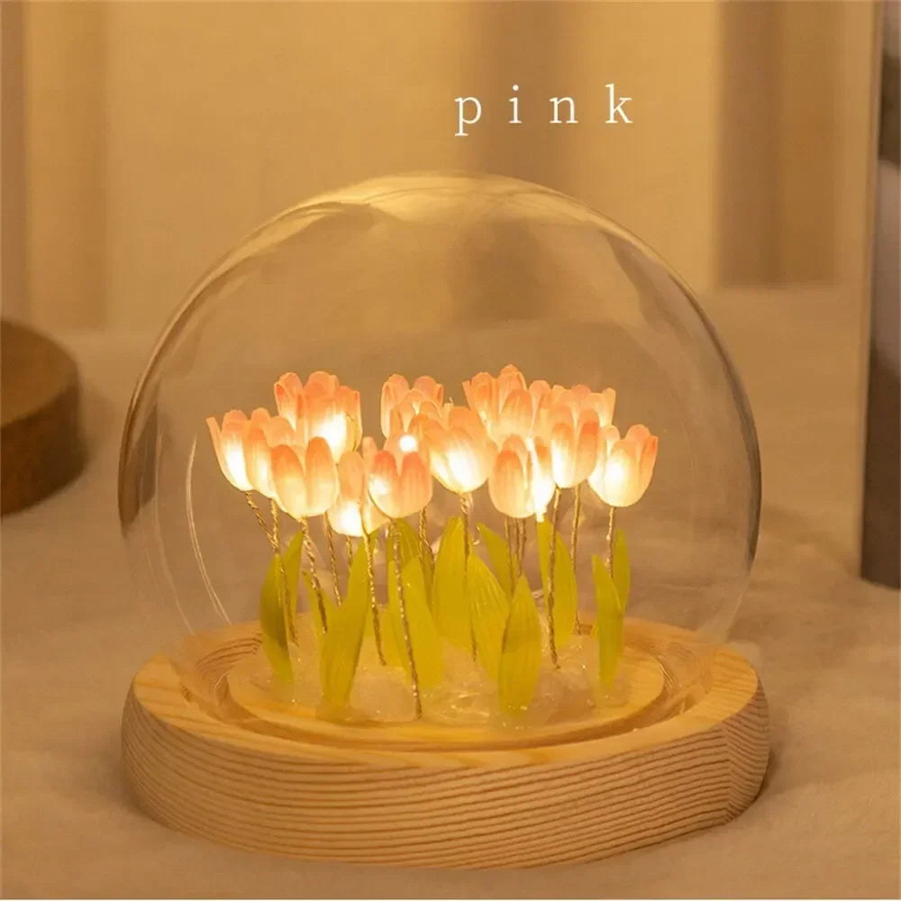 TulipGlow Handmade LED Night Light ATHLEXES