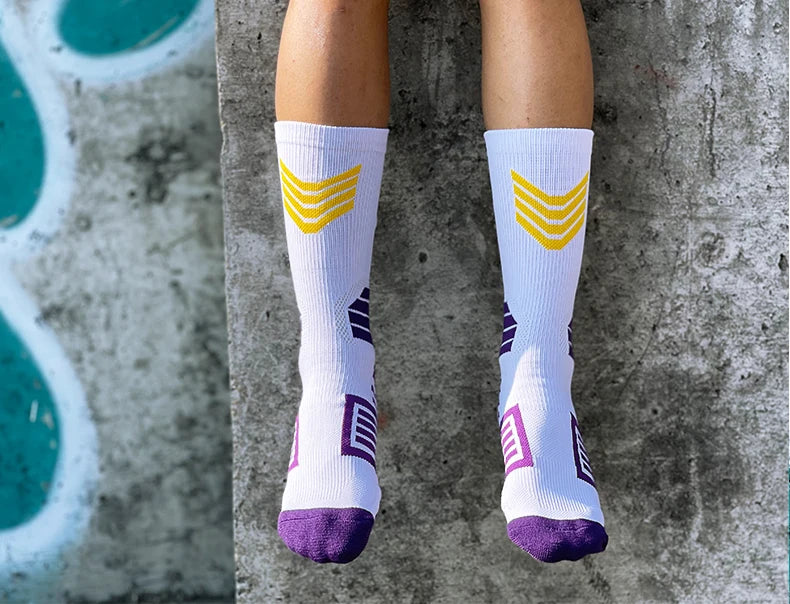 Elite Breathable Basketball Socks for Active Adults ATHLEXES