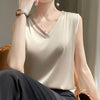 SilkBlend V-Neck Summer Blouse for Women ATHLEXES