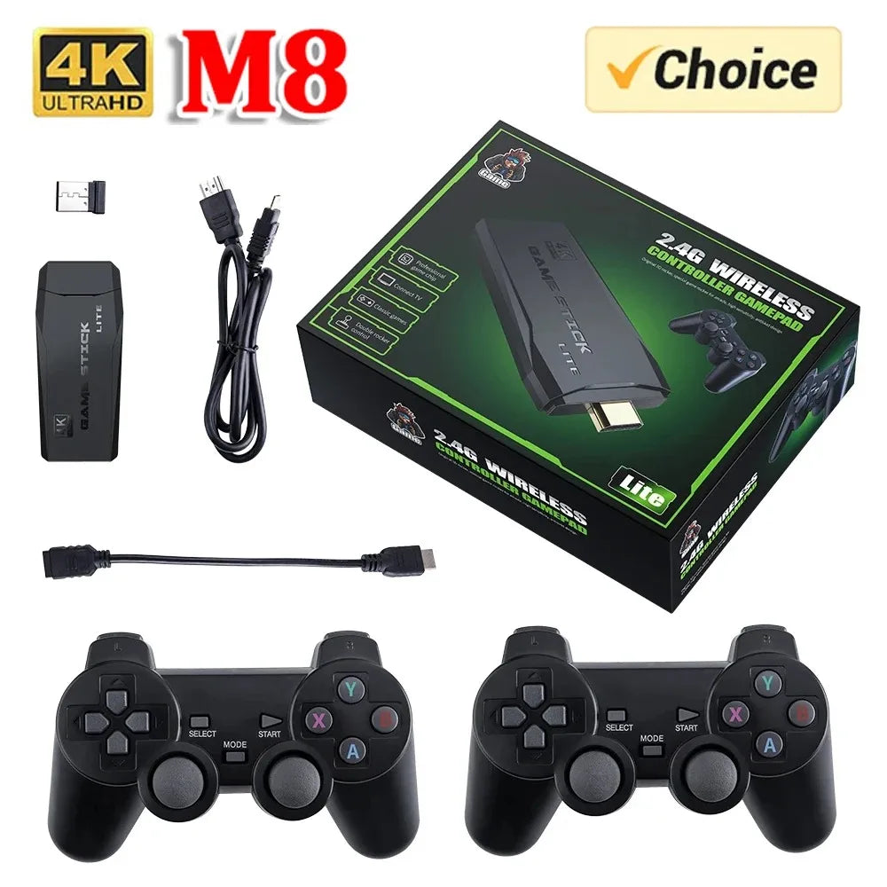 Retro Gaming Max Wireless Controller 4K 20000 Games ATHLEXES