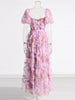 Chic Floral Patchwork Mesh Dress for Women ATHLEXES