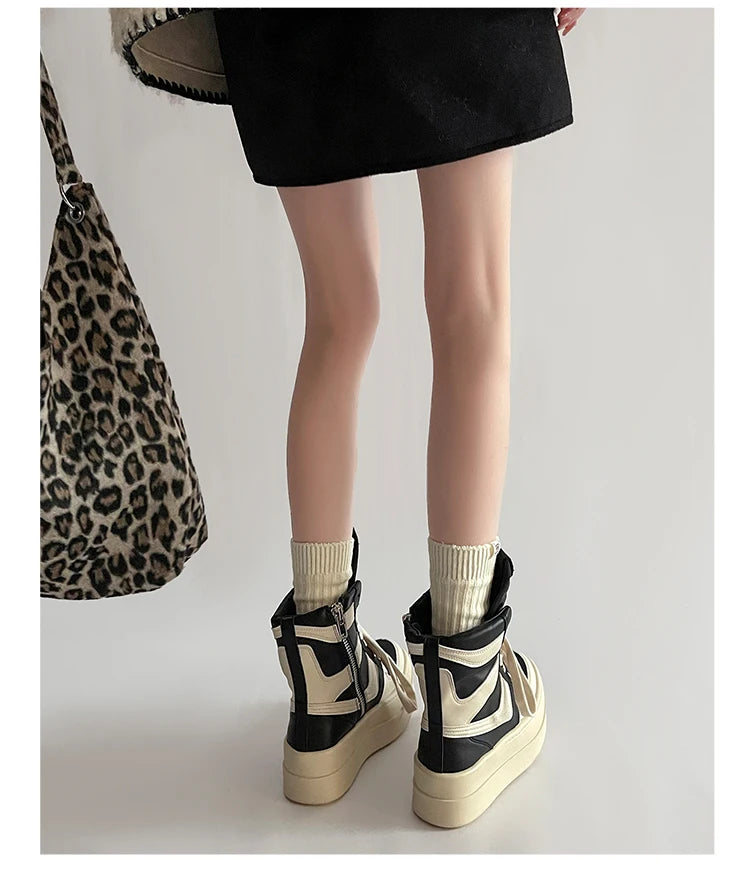 ElevateStyle Thick Sole Ankle Boots for Women ATHLEXES