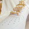 GlamCharm Rhinestone Shoelace Buckles for Sneakers ATHLEXES