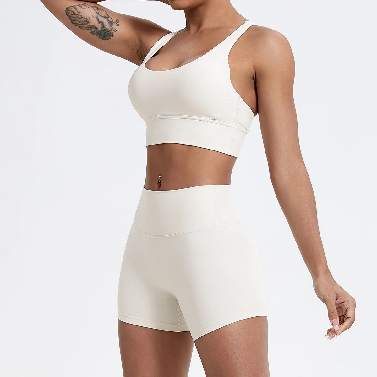 EliteFit Cross Back Sports Bra for Women ATHLEXES