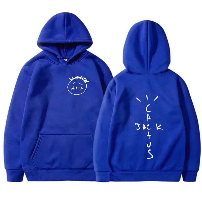 Cactus Jack Hip Hop Oversized Unisex Hoodie ATHLEXES