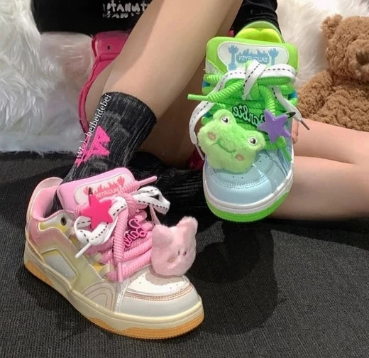 Dopamine Duo Casual Sneakers for Couples ATHLEXES