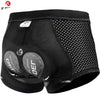 X-TIGER Men's 5D Gel Pad Cycling Shorts ATHLEXES