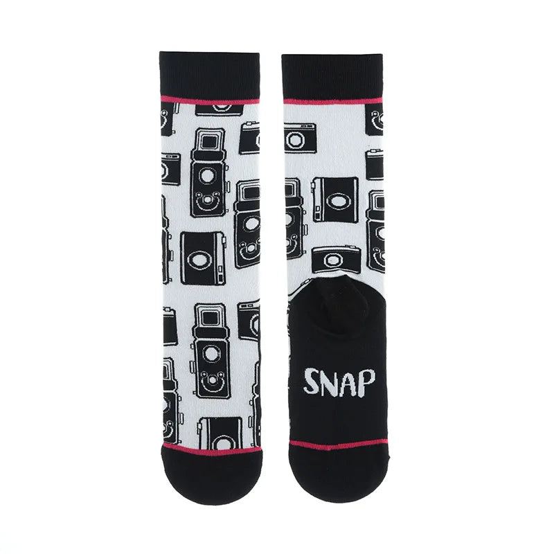 Colorful Cotton Women's Socks - Trendy Hedgehog & Sloth Designs ATHLEXES