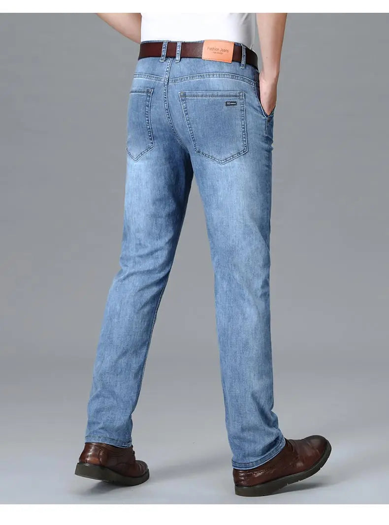 SummerStyle Men's Straight Denim Jeans ATHLEXES