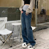 Belly Bliss Plus Size Maternity Wide Leg Jeans ATHLEXES