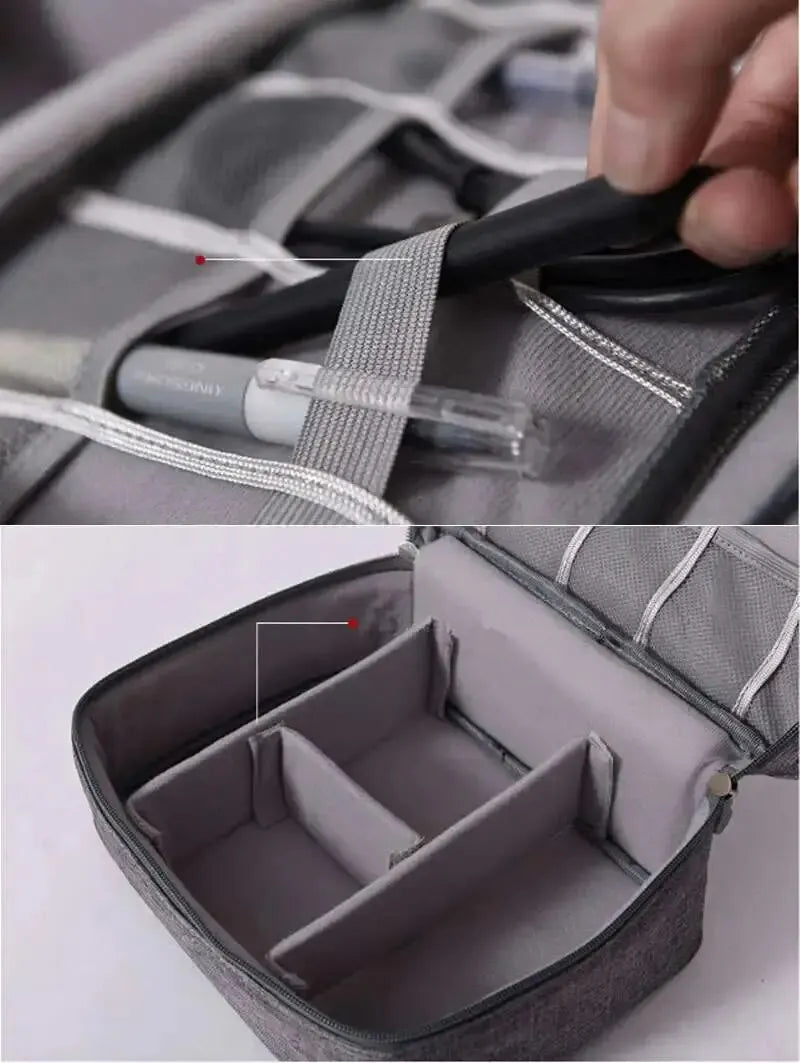 JBAILI Leather Waterproof Cable Organizer ATHLEXES