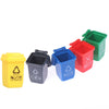 Miniature Trash Can Set for Dollhouse Decor ATHLEXES