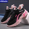 Chic Pink Girls Leather Sport Sneakers ATHLEXES