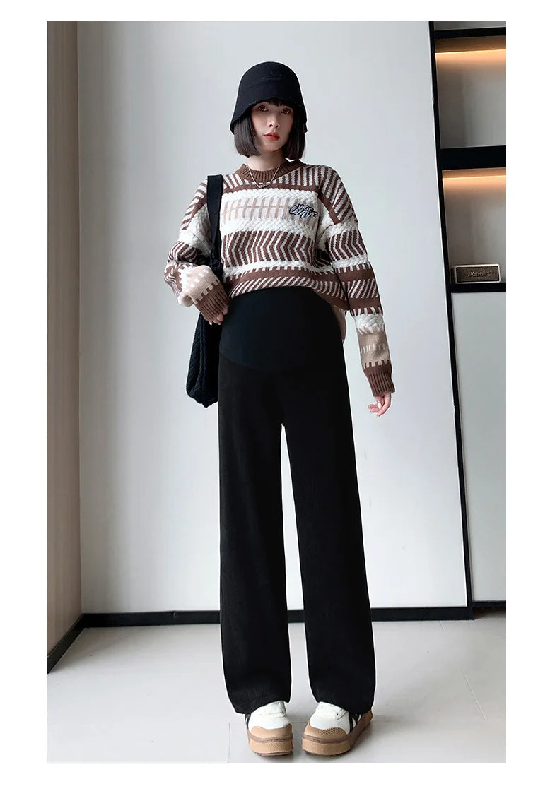 ChicComfort Maternity Wide Leg Trousers ATHLEXES
